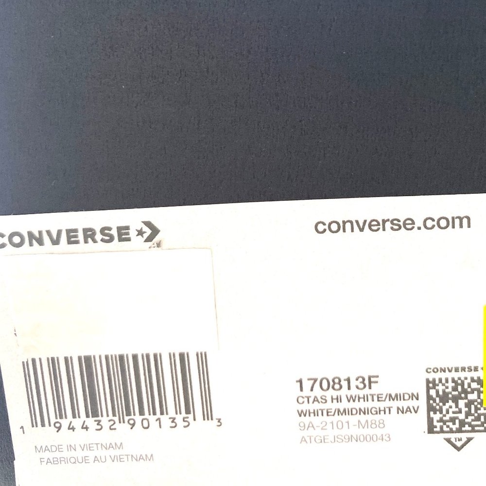 💖MEGA SALE💖CONVERSE 170813F Women CTAS High Red White STARS STRIPES  Sneaker - Picture 9 of 9